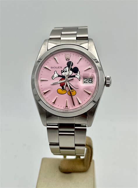 Rolex Oyster Date Precision Mickey Mouse Topolino & Minnie